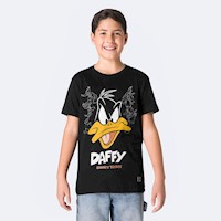 Polo Moda Niño Pionier Negro Jimixu-Looney